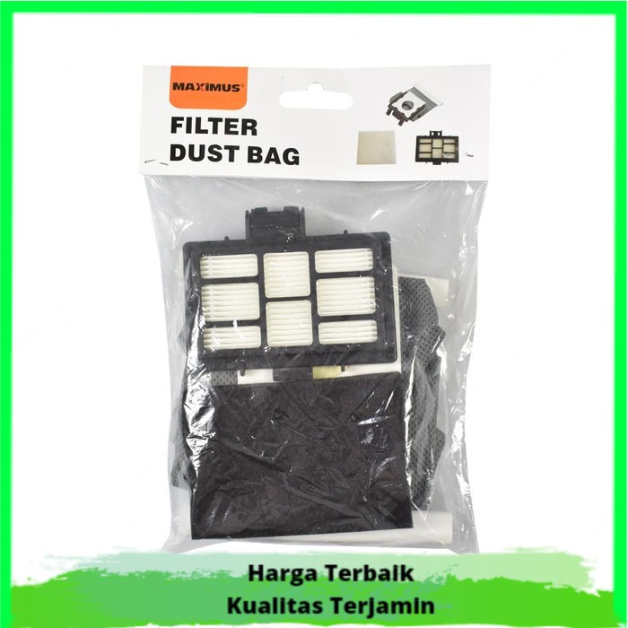 Maximus Kantong Debu & Filter Hepa Penghisap Debu Kering