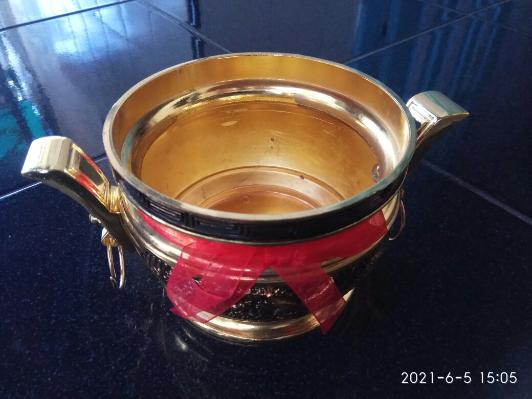 Tempat Hiolo Tembaga 5 Inch