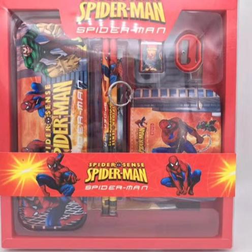 

MUFW STUDY SET STATIONERY SET ALAT TULIS SEKOLAH ATK KARAKTER UNICORN/SPIDERMAN/LITTLE PONY/FROZEN 8033A [xz -280]