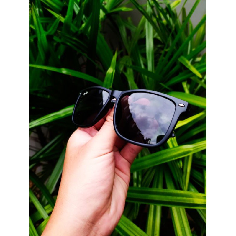 hq 254 black/kacamata hitam pria/kacamata hitam wanita/kacamata hitam/kacamata fashion