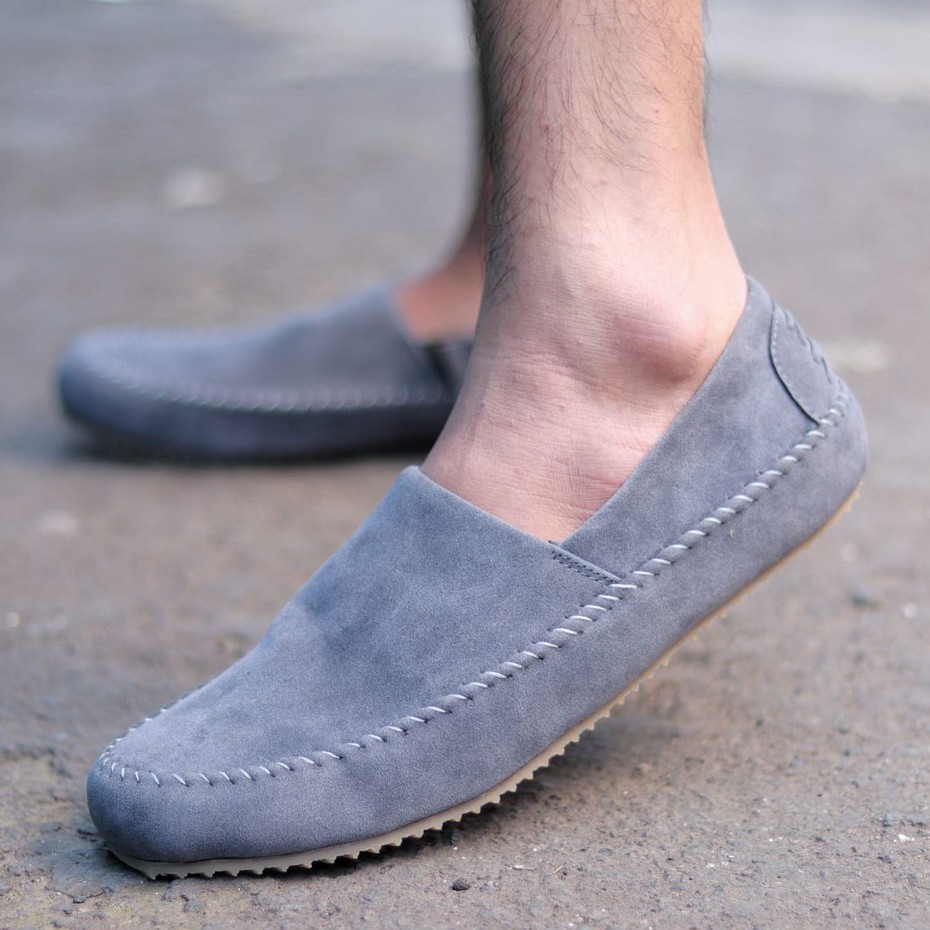 ENASI|Sepatu Casual Kasual Slip On pria Asli Original Slop Santai Laki Laki Terbaru 2021 Keren Murah