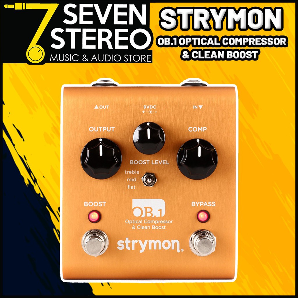 Strymon OB.1 OB1 OB 1 Optical Compressor &amp; Clean Boost Guitar Effects Pedal