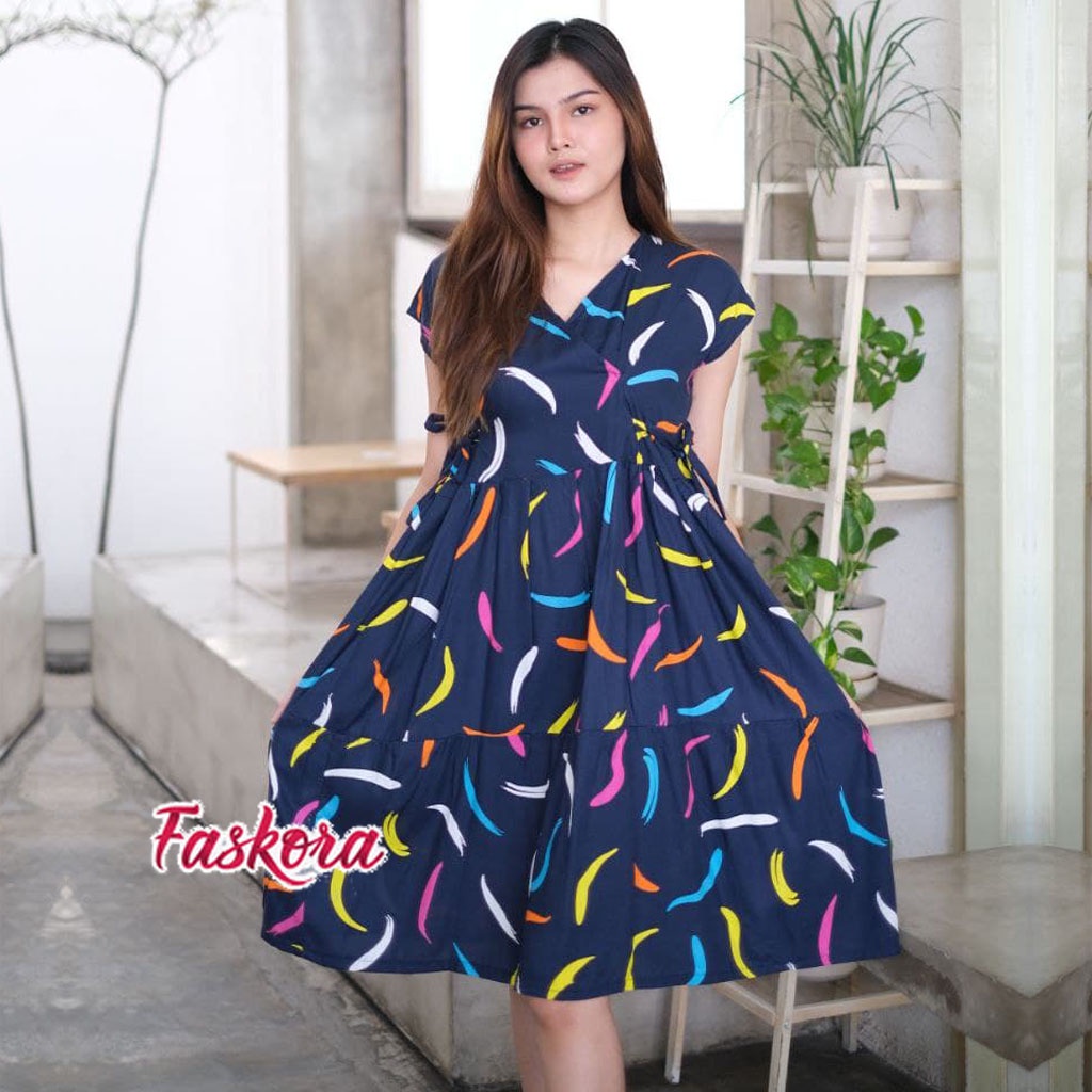 Midi Dress Kartika Rayon Jumbo