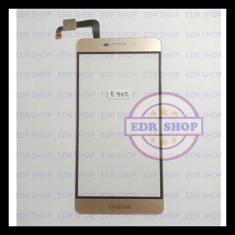 GRATIS ONGKIR TOUCHSCREEN COOLPAD SKY 3 E502 LAYAR SENTUH TS E 502 ORIGINAL GOLD 
