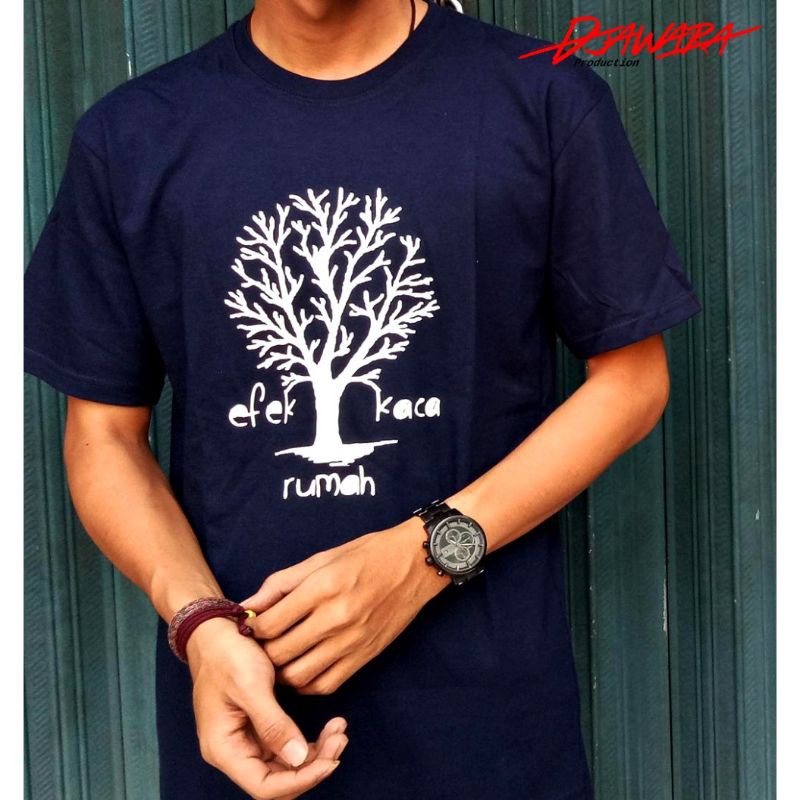 kaos efek rumah kaca