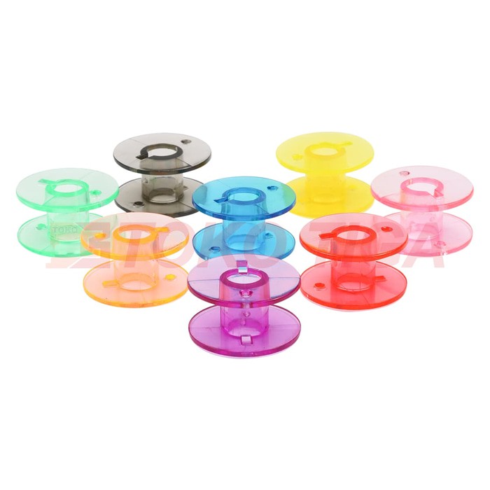 Bobbin/Spool Plastik Warna (Mesin Jahit Portable)