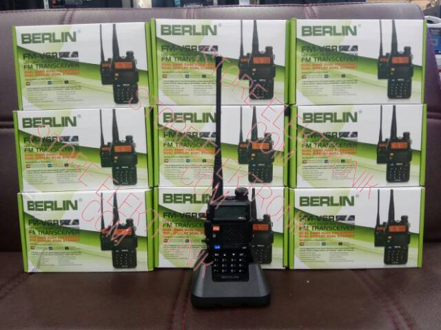 Ht Berlin FM-V6R Dual Band 136-174MHz / 400-440MHz Original HT Berlin