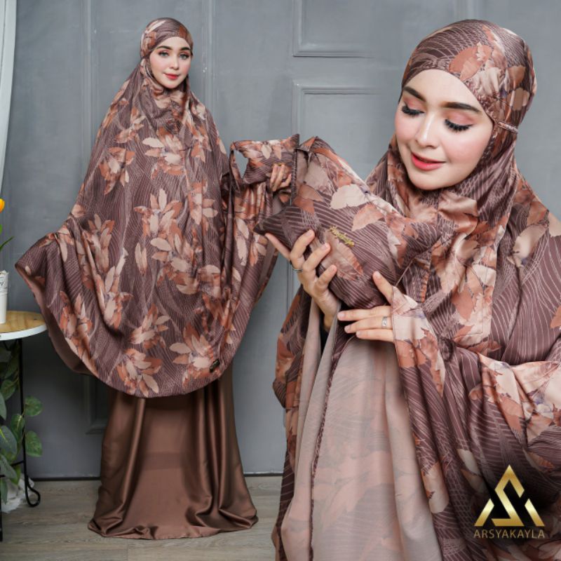 MADEENA SET MUKENAH BY ARSYAKAYLA mukenah mewah original murah