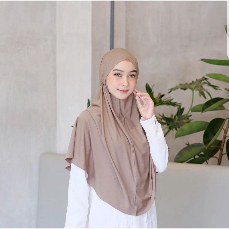 Hijab Bergo Tali Jersey Premium | Jilbab Bergo Maryam Jersey Premium