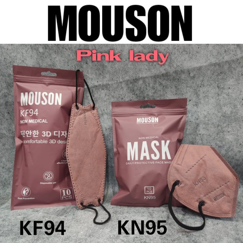 MASKER MOUSON LADY PINK MODEL KF94 DAN KN95 ECER