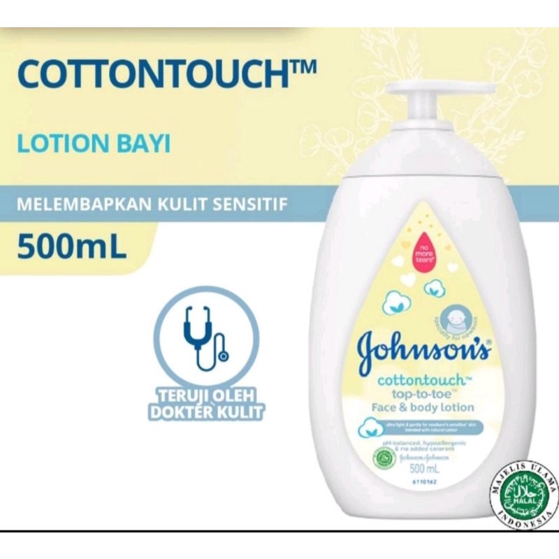 Johnson's cottontouch face &amp; body lotion 200ml