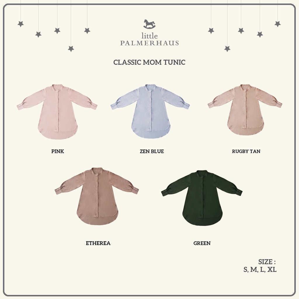 Little Palmerhaus Classic Mom Tunic | Baju Atasan Muslim