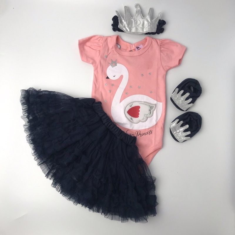 Baju Anak Perempuan Bayi 0 8 bulan Jumper Tutu Best Seller Bando Rok Anak-1