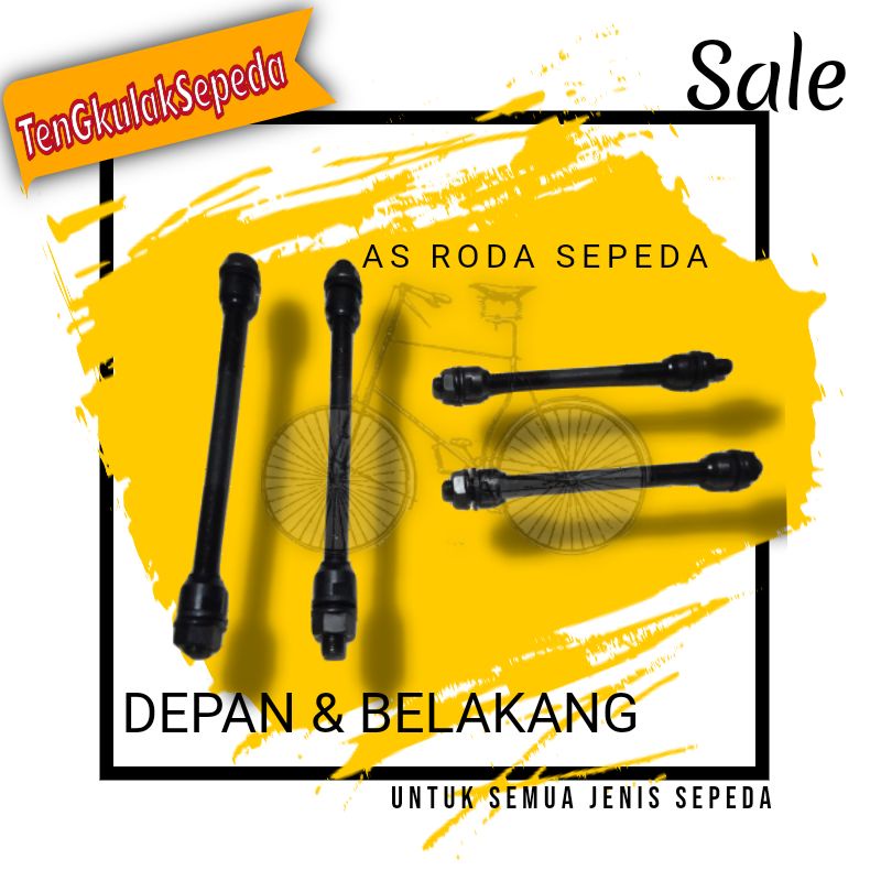 As Roda Belakang / Depan Sepeda BMX,lipat,mini,mtb