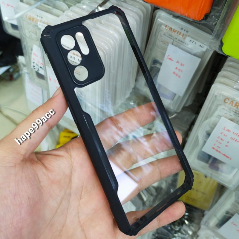 oppo Reno 6 4G soft case clear armor shockproof cover