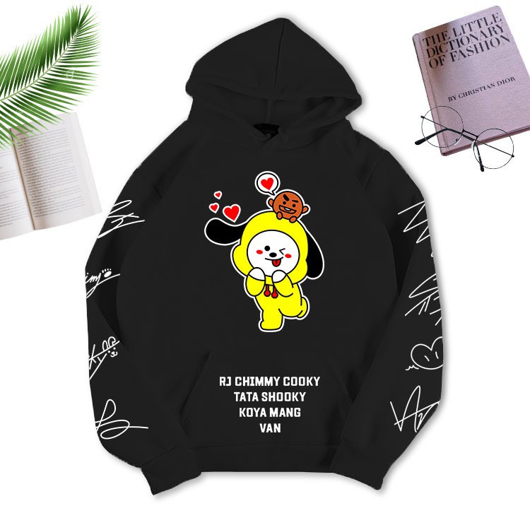 SWEATER HODIE LENGAN PANJANG CHIMMY BT21 TTD