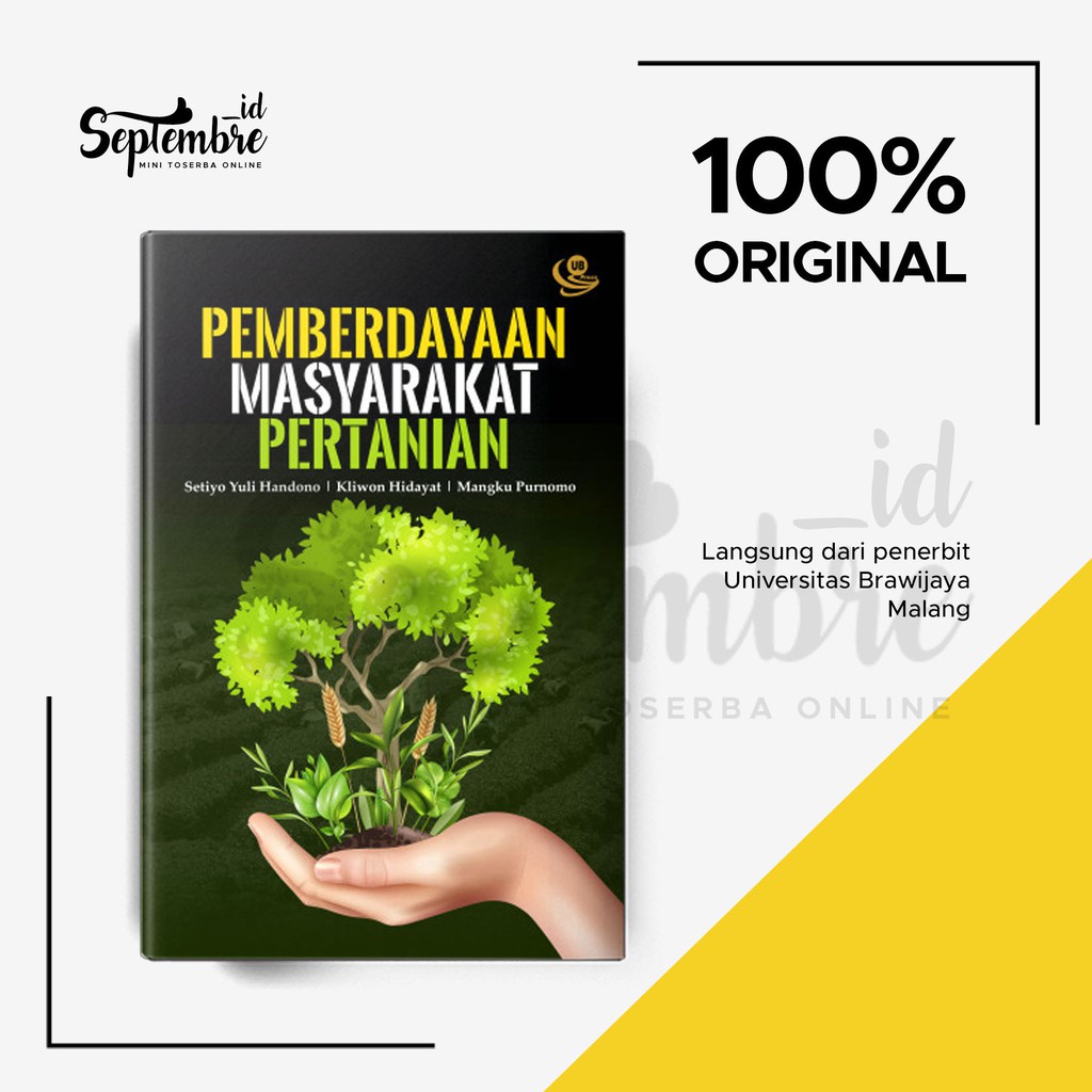 Buku Pemberdayaan Masyarakat Pertanian - Buku Pertanian - Buku Sosial Ekonomi Pertanian