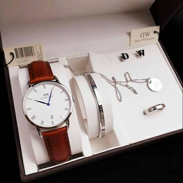 DANIEL WELLINGTON ORIGINAL GIFT SET FULL BOX DAPPER ST MAWRS