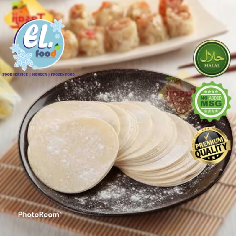 

KULIT DIMSUM SIOMAY GYOZA KUKUS GORENG / KULIT SIOMAY DIMSUM / KULIT DUMPLING / KULIT DIMSUM 200g