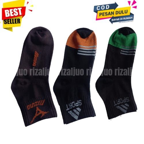 KAOS KAKI SPORT MOTIF KAOS KAKI MATA KAKI BLOK KAOS KAKI OLAHRAGA pria wanita no kemas