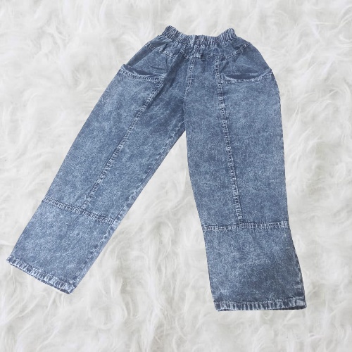 ANKLE LENGTH PANTS HIGHWEIST WOMEN JEAN PANTS - CELANA PANJANG WANITA JEANS