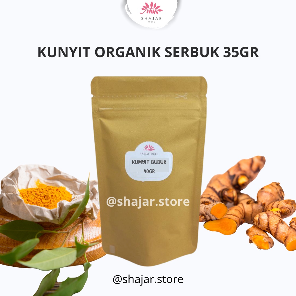 

BUBUK KUNYIT ORGANIK / TUMERIC POWDER / KONENG BUBUK / REMPAH BAHAN JSR PREMIUM