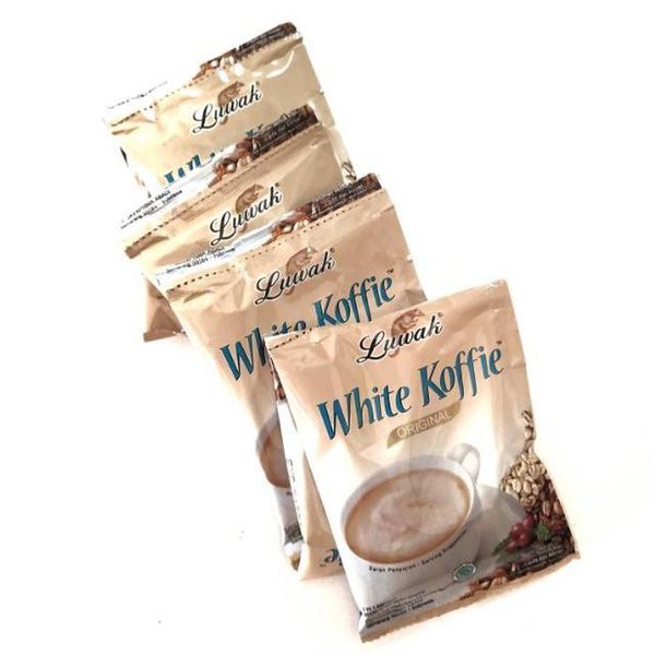 Luwak White Kopi Koffie Original 10x20gr