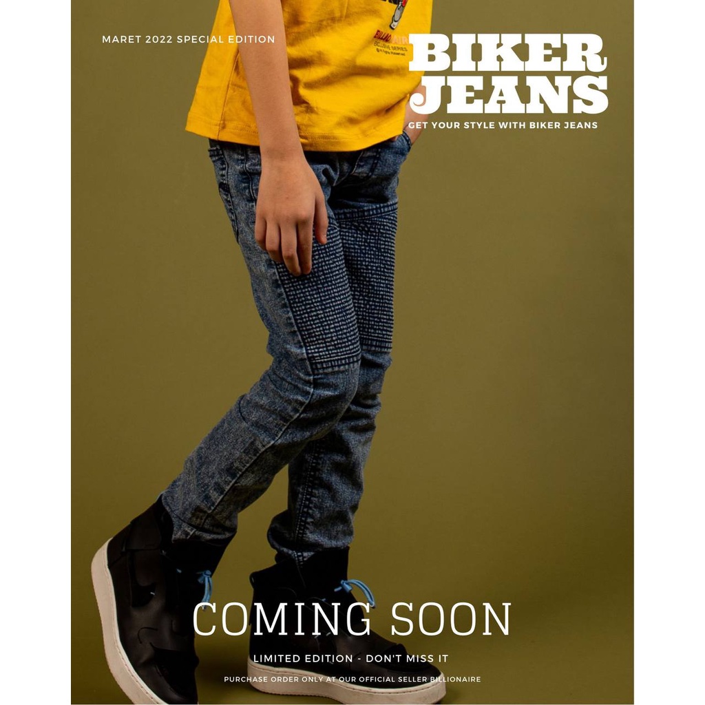 Celana Jeans Biker By Billionaire