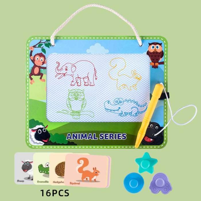 

Papan Gambar Edukasi Anak Magnetic Drawing Writing Board - 801 Ready