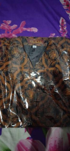 Kemeja Batik Pria Kencono Mungil Batik Solo Kemeja Pria Lengan Pendek Batik Modern Ori By Raja Sakti