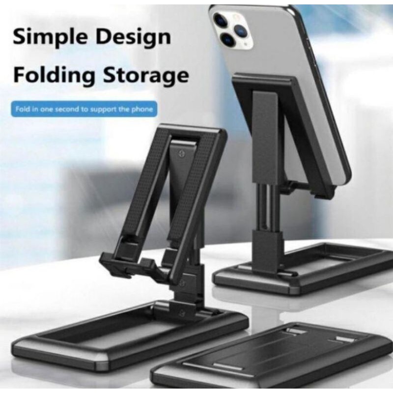 Folding Dekstop Phone Stand Holder HP Tatakan HP Holder Handphone