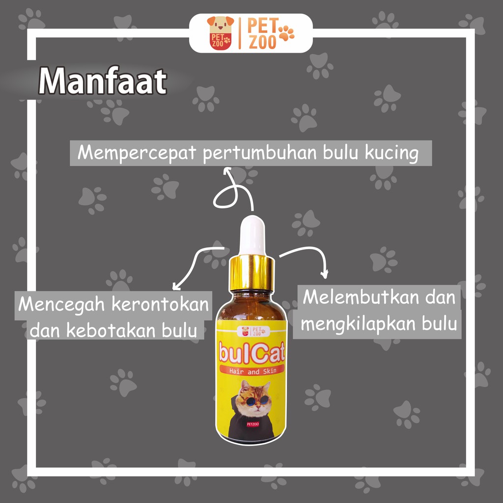 [D26] BULCAT VITAMIN BULU KUCING ANJING CAT DOG PENUMBUH BULU RONTOK OBAT PENYAKIT KULIT ANTI RONTOK