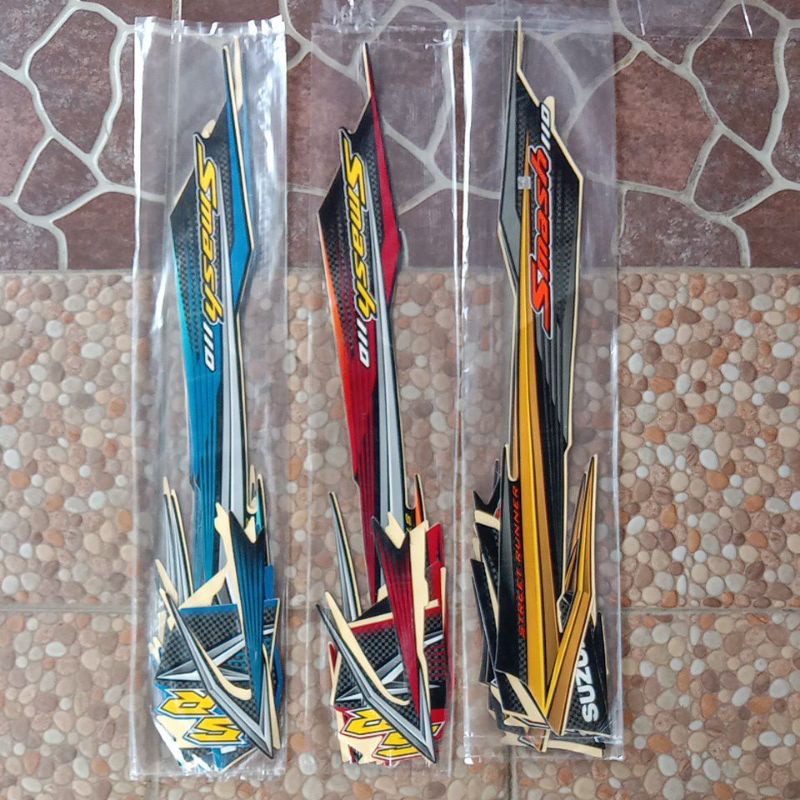 striping sticker Suzuki smash SR 2007