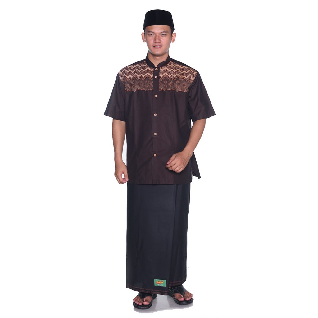 Sarung ATLAS Favorit Hitam Polos