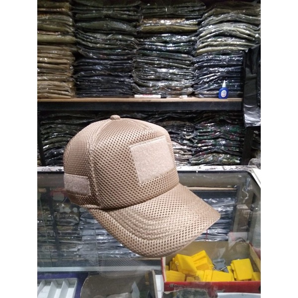 topi jaring Velcro/topi bdu jaring/topi jaring Army/topi jaring TNI ARMY