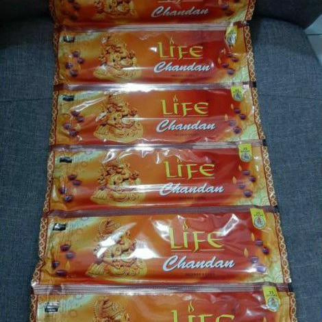 Pouch Plastic Chandan Incense