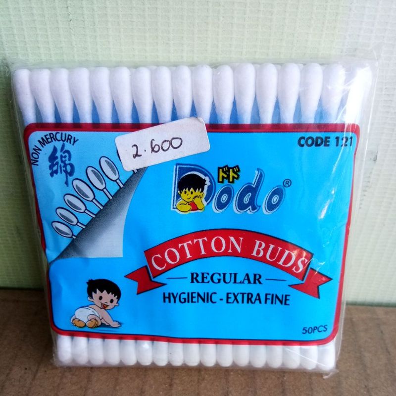 DODO COTTON BUDS REGULAR 50PCS/100PCS