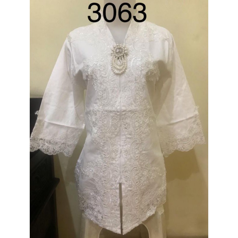 3063 kebaya alexuez kombinasi renda bros premium