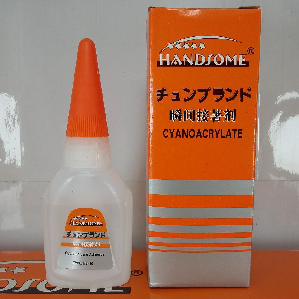 Lem Tetes Cair / Lem Korea Handsome Cyanoacrylate / Lem Cair Serbaguna