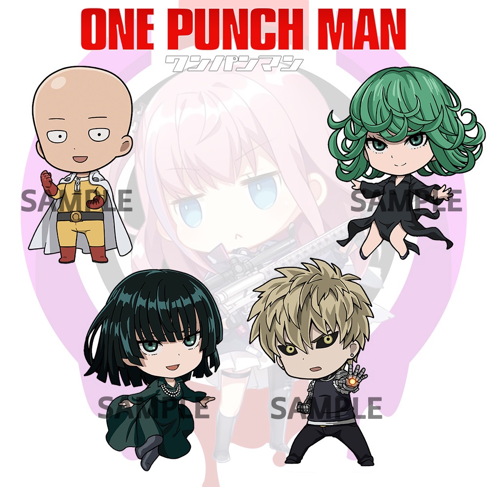 Gantungan Kunci One Punch Man / Keychain Anime One Punch Man Saitama, Genos