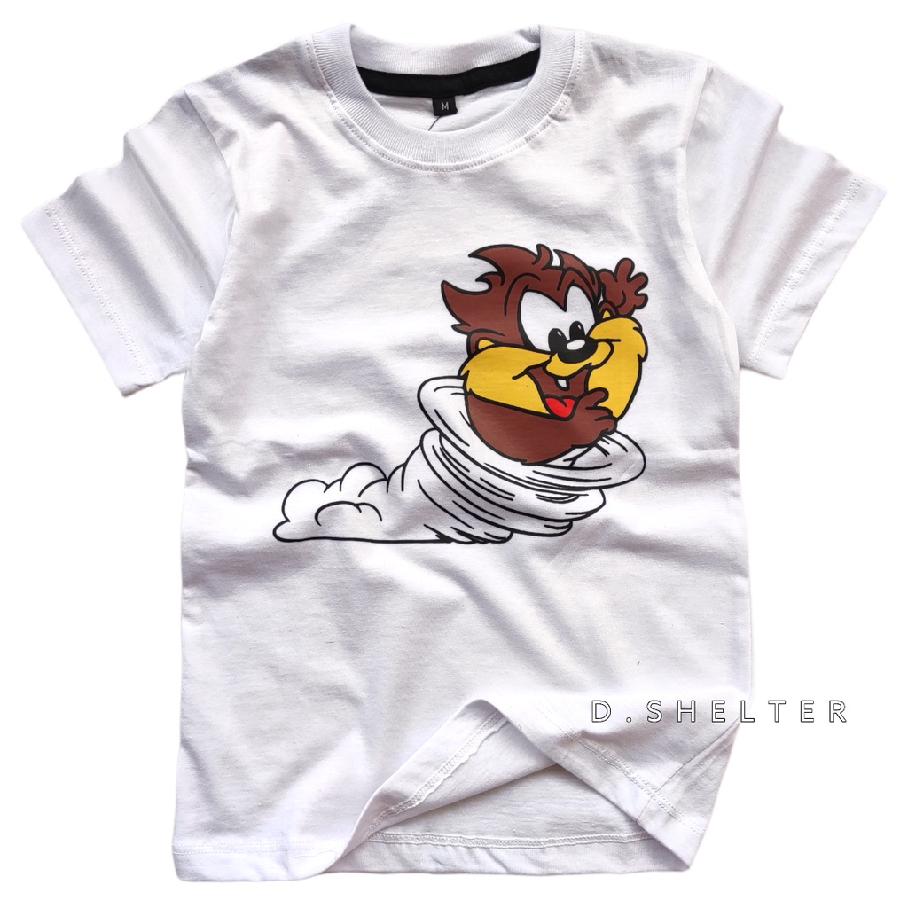 KAOS DISTRO ANAK PUTIH TAZMANIA/D.SHELTER