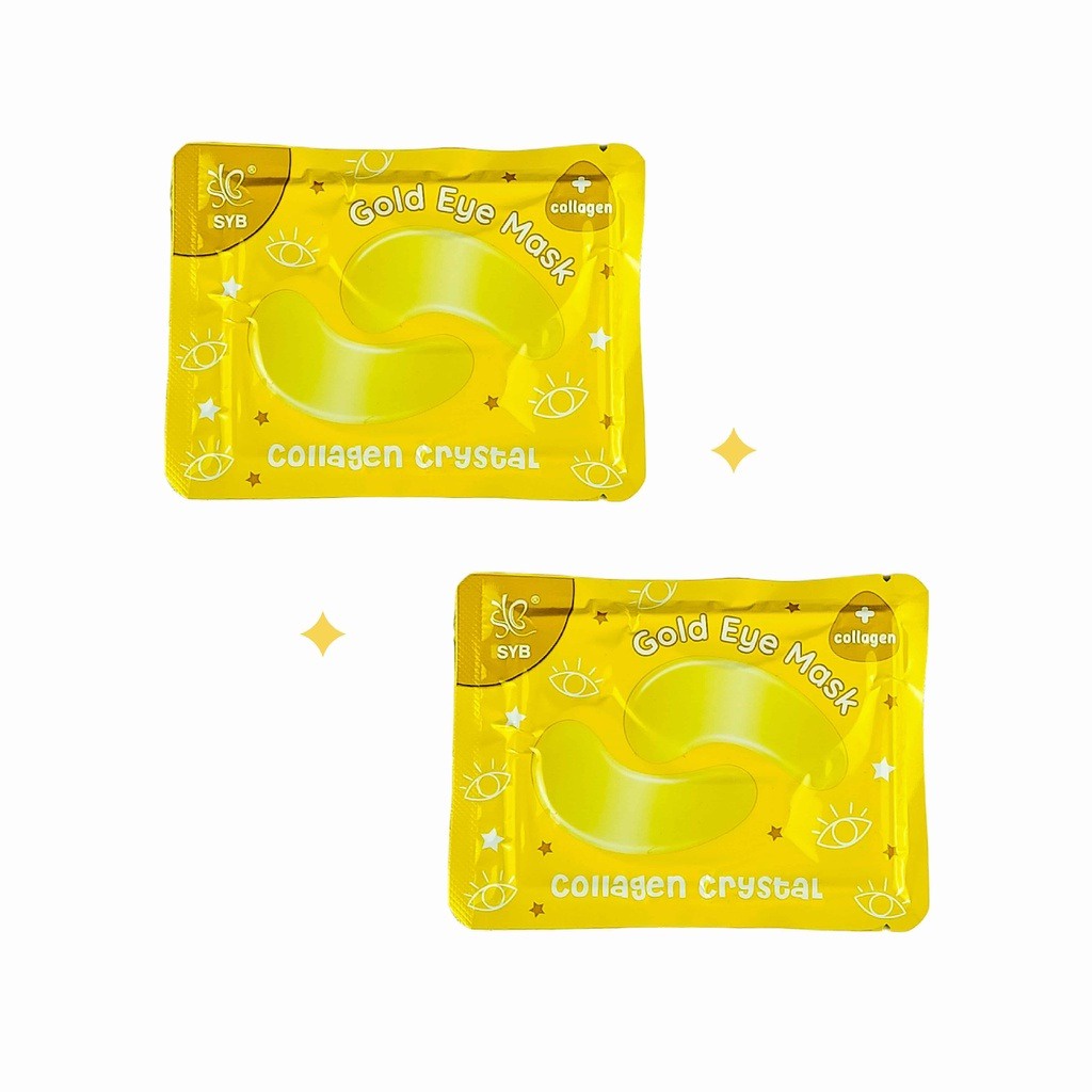 SYB Collagen Crystal Mask Eye Mask Lip Mask | Masker Mata Masker Bibir BY AILIN