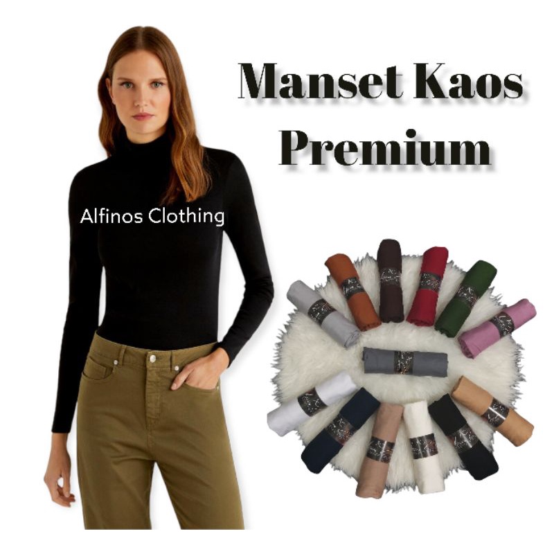 Manset | Manset Baju Wanita | Baju Manset Premium | Manset Kaos