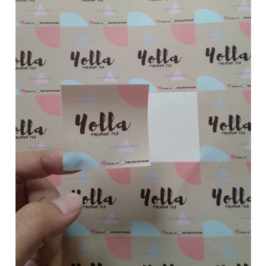 

CETAK STIKER KOTAK LABEL MAKANAN STICKER KOTAK KEMASAN PRODUK BOTOL MURAH (CUSTOM DESIGN)