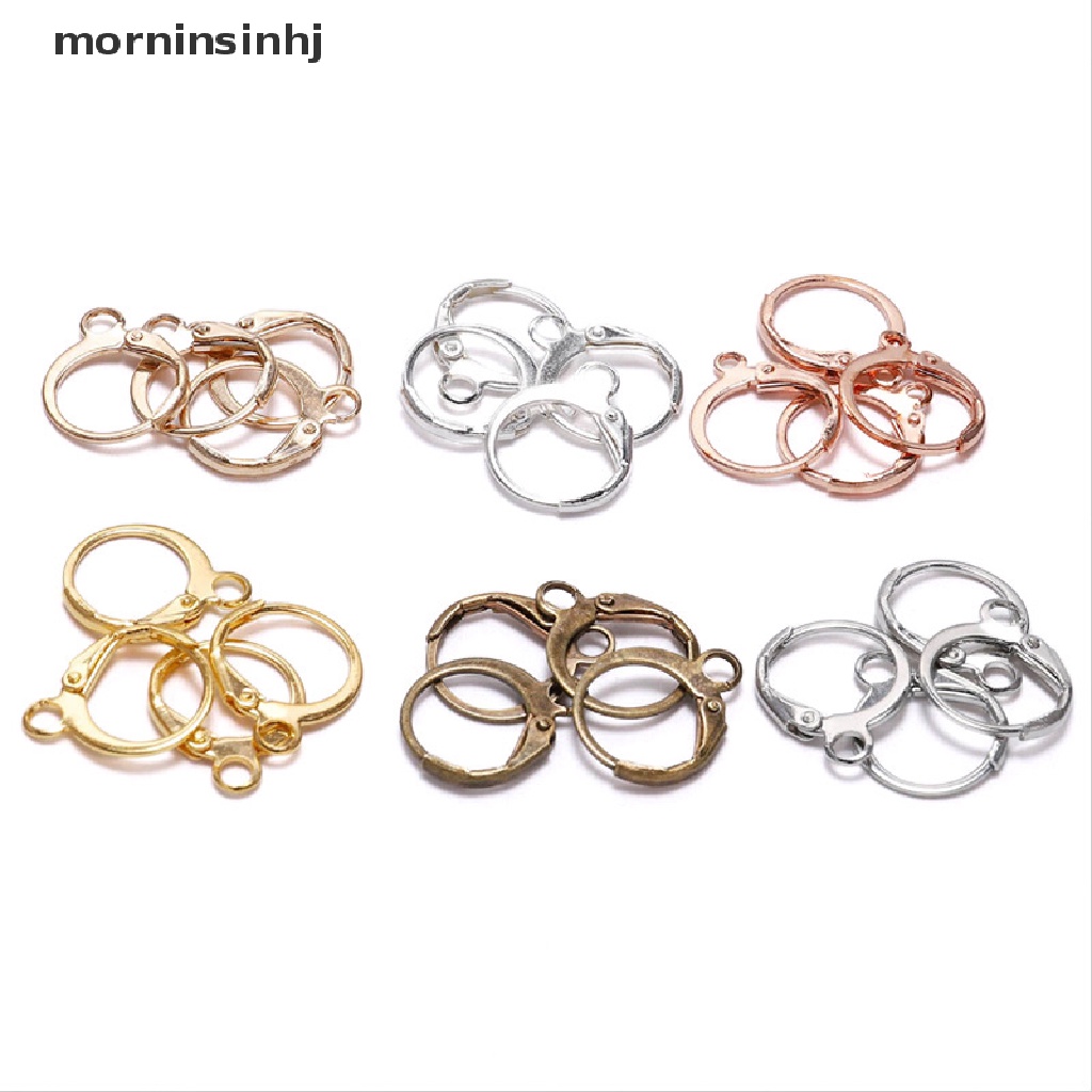 Mornin 20pcs / Set Anting Hoops Diy Untuk Wanita