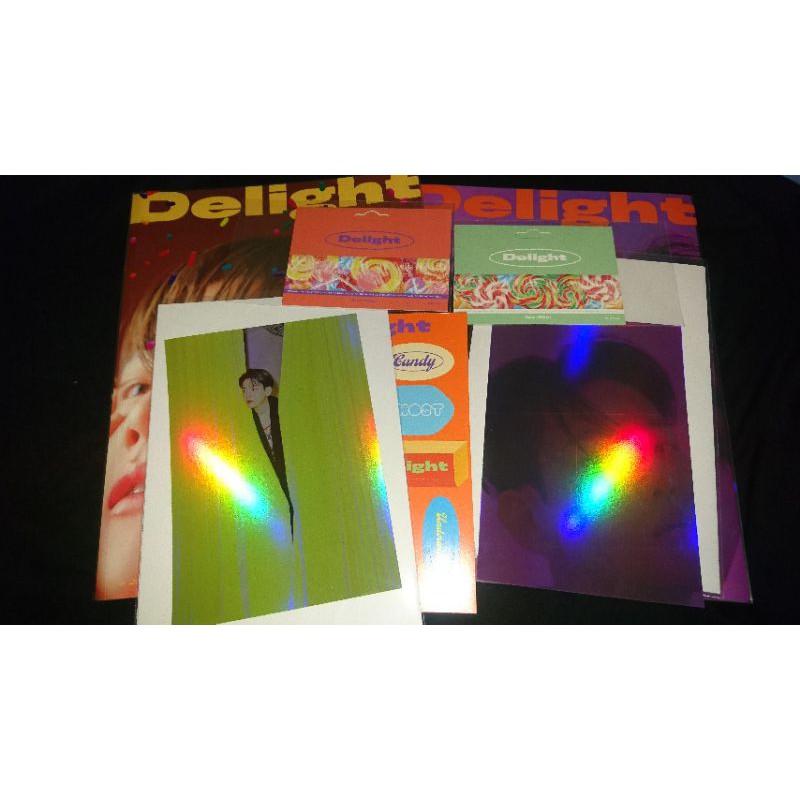 [Delight] FOLDED POSTER Album Baekhyun Delight