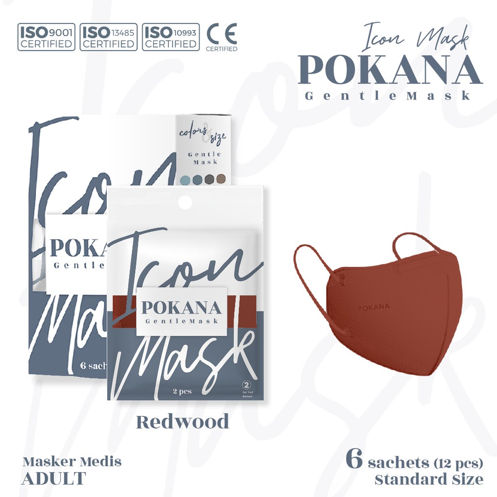 Pokana Icon (Gentle Mask) 4ply Medical Mask