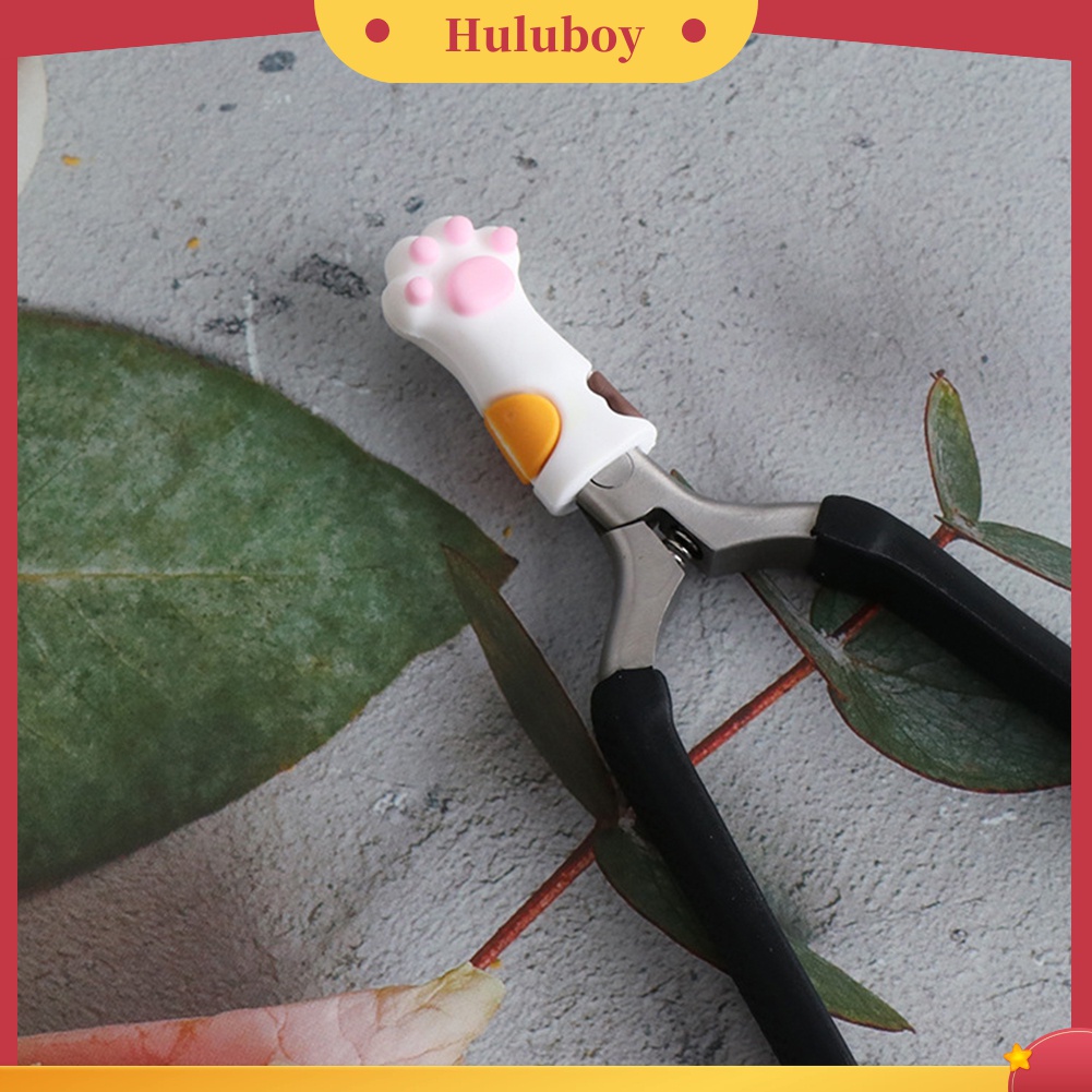 Huluboy Huluboy♡ 2pcs Cover Pelindung Gunting Kuku / Kutikula Untuk Manicure