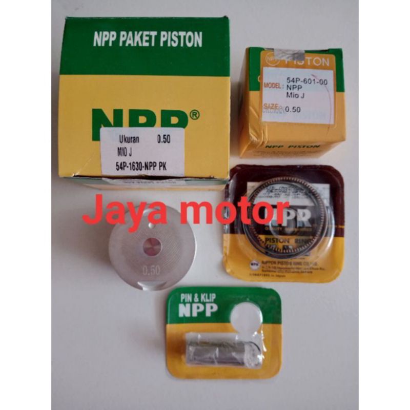Piston kit seher paket Mio J Mio gt soul gt Fino Fi Os Std 25 50 75 100 NPP