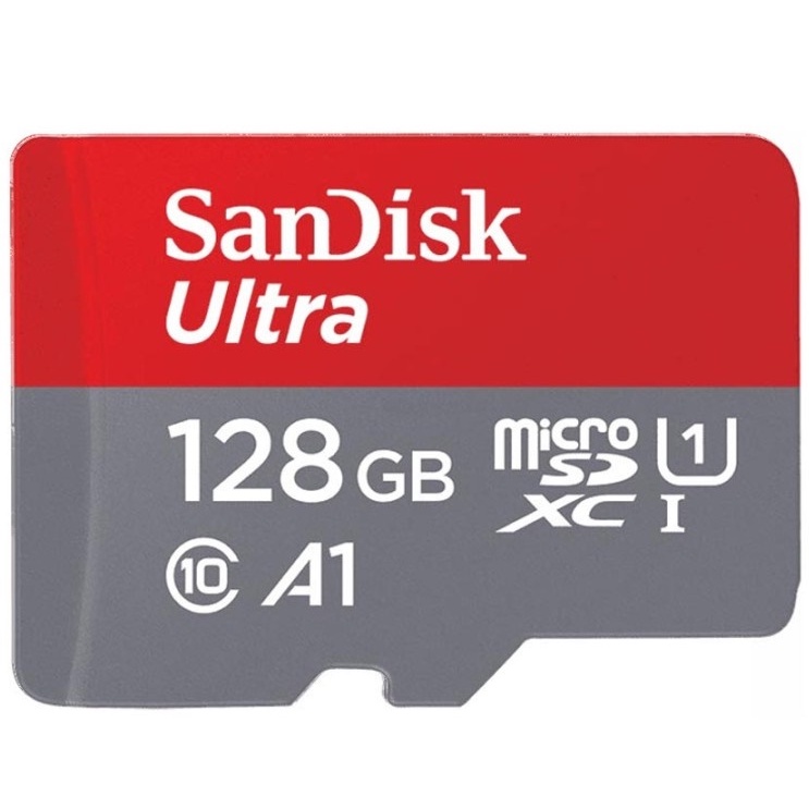 Memory Card Micro SD SANDISK 128GB Class 10 Speed 120 MBPS ULTRA SDXC